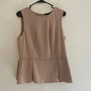 Tibi sleeveless shell tank top businesscasual weddingguest luxury office